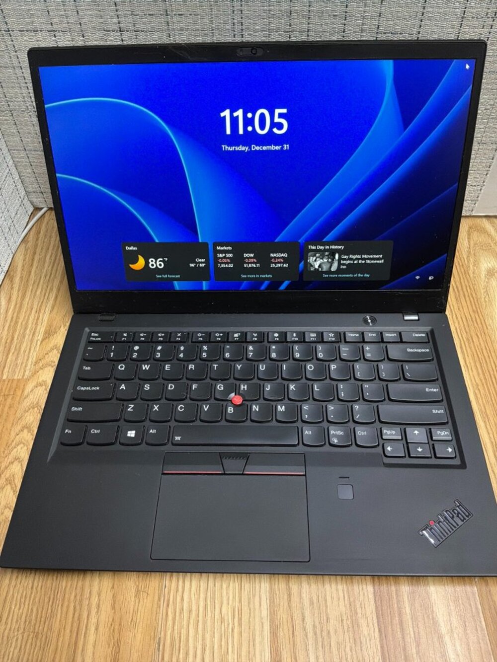 Lenovo ThinkPad X1 Carbon Gen 6 Intel Core i7-8650U 16GB RAM 512GB SSD Win 11